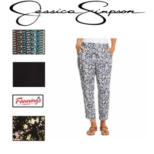 Jessica Simpson Ladies’ Printed Pull-on Pant Cameren | A42 - Picture 1 of 12