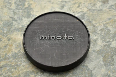 Genuine Minolta 65mm Push On Front Lens Cap for 62mm Front Rokkor (#2749) - Image 1 of 2