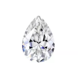Lose CVD Lab Grown Diamant 3 x 4 mm Birne D Farbe WENN KLARHEIT Zertifizierter Diamant - Bild 1 von 6