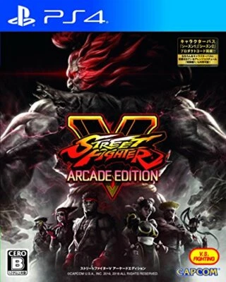 USED PS4 PlayStation 4 STREET FIGHTER V ARCADE EDITION 91657 JAPAN IMPORT - Image 1 of 4