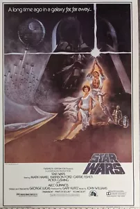 1980's Reprint Star Wars: A New Hope Style-A Movie Poster 27" x 40" - Picture 1 of 9