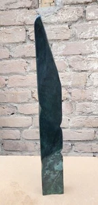 4.3kg Polished Green Nephrite Jade Freeform/Tumble from Afghanistan Healing - Picture 1 of 3