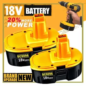 Pack 18Volt Replacement for Dewalt 18V Battery DC9098 DC9099 DC9096 NiMH DC9099 - Picture 1 of 24