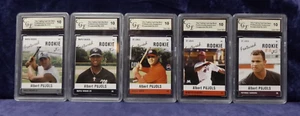 1999-00 Just Minors - Albert Pujols - 5 Featured Rookie Cards - Gem Mint CGE 10 - Picture 1 of 12