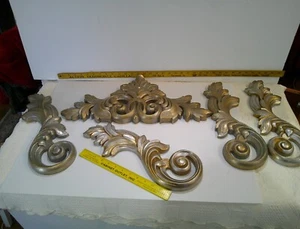 5-Piece Vintage Home Interiors  Wall Decor Hanging LOT- - Picture 1 of 7