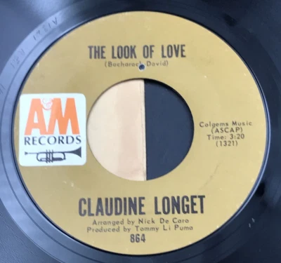 Claudine Longet – Good Day Sunshine - 7" A&M Records 864 Single 45 RPM 1967 - Image 1 of 4