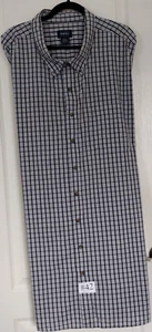 Herren HB Harbor Bay kariertes Hemd Übergröße 5XL Langarm Knopfleiste eine Tasche - Bild 1 von 12