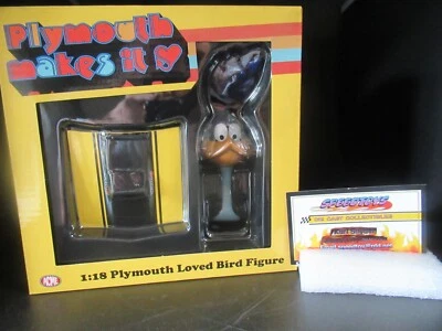 PLYMOUTH LOVED BIRD FIGURE LEMON TWIST 1:18 HOOD STAND DISPLAY ACME A1800171 - Image 1 of 4