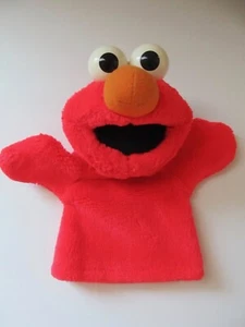 Sesame Street Elmo Plush Hand Puppet Vintage TYCO - Picture 1 of 4