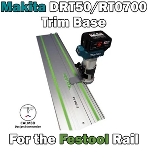 Makita DRT50 RT0700C Trim Sub Base for use on the Festool Rail - INC P&P - Picture 1 of 11
