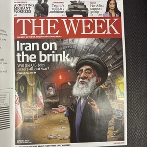 The Week Magazine JUNE 27 2025 IRAN ON THE BRINK ~ Free Ship~ - Picture 1 of 1