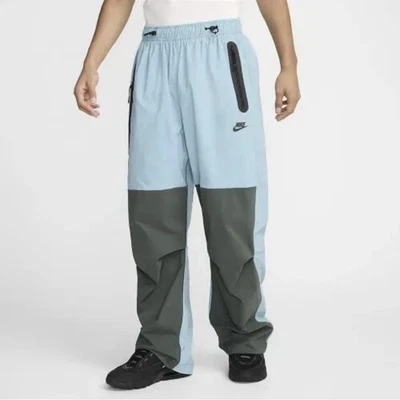 Nike Tech Woven Oversized Jogger Pants Turquoise Men’s Sz L-TALL (HM7158 464) - Image 1 of 4