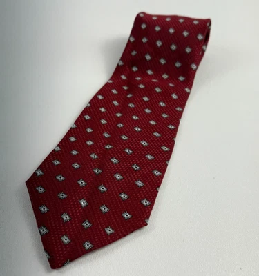 Corbata roja J Garcia 100 % seda colección casa de la abuela diecisiete nueva sin etiquetas Foto 1 de 4