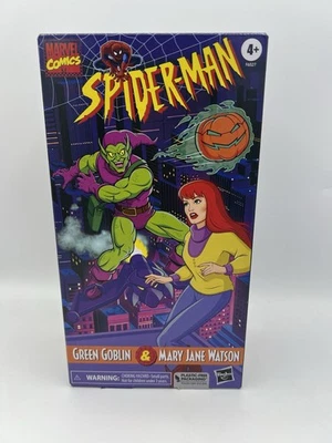 Marvel Legends VHS Duende Verde Mary Jane Watson Pacote com 2 Hasbro Pulse Novo Selado - Imagem 1 de 2