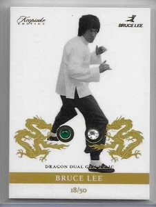 Bruce Lee Keepsake #141 Dragon Dual Gem Relic - Green Onyx/Blue Topaz - Picture 1 of 2