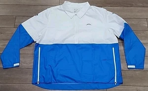 Neu ohne Etikett Nike Los Angeles Chargers NFL On Field Apparel Windbreaker 1/2-Reißverschluss 3XL - Bild 1 von 8