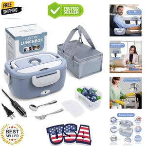 Elektrische Brotdose Speisenwärmer, 3 in 1 Ultra Schnell Beheizte Lunchboxen für Adu... - Bild 1 von 7