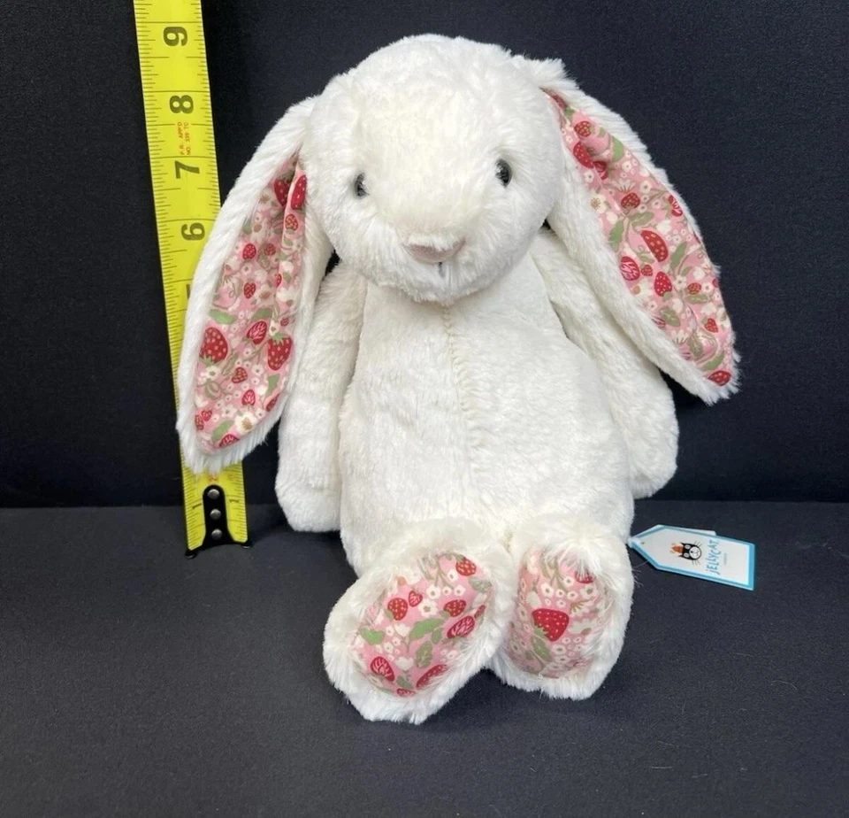 Jellycat Medium Blossom CreamBunny ‘Berry’ Original BMP3MS (New)