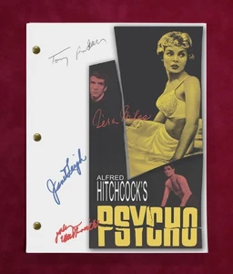 Psycho Complete Movie Script With Reproduction Signatures - Picture 1 of 5