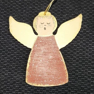 vintage wood angel christmas ornaments - Picture 1 of 3