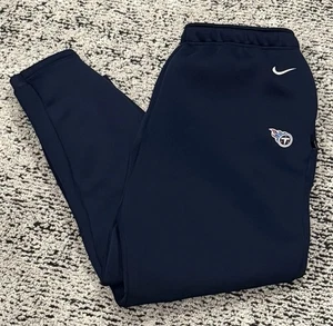 Nike Dri-Fit Tennessee Titans Navy Fleece Team Issued Pants NFL Men’s XXL Tall - Picture 1 of 14