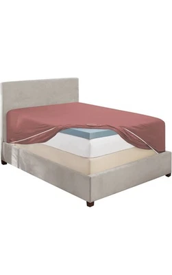 Hearth & Harbor Extra Deep Pocket Twin XL Sheets Sets - Fits Mattress Up To 24” - Image 1 of 4