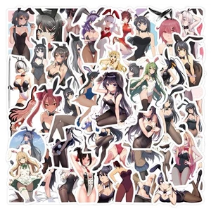Adesivi Japan Bunny Girl Anime Mix (10-55 pezzi)- Venditore USA, ⚡️SPEDIZIONE VELOCE - Foto 1 di 3