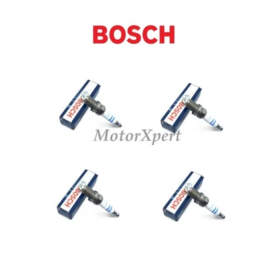 4 pcs 12122158252 Bosch Double Platinum Spark Plug for BMW 550I 650I 750I 4.8L - Image 1 of 3