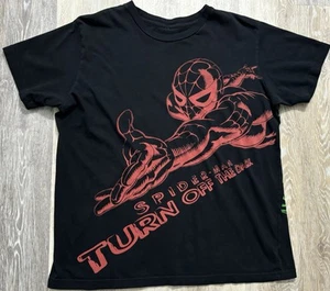 Marvel SPIDER-MAN Turn Off the Dark GREEN GOBLIN Shirt Large Y2K Double-Sided - Picture 1 of 3