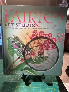 FAIRIES ART STUDIO Book & CD ROM Create Your Own Magical Fairy World Rare - Picture 1 of 10