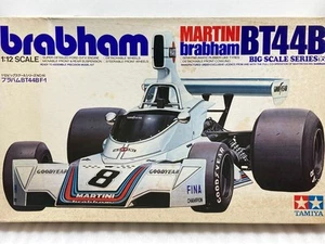 Modelo de plástico sintético a gran escala Tamiya 1/12 Martini Brabham Bt44B F-1 - Imagen 1 de 10