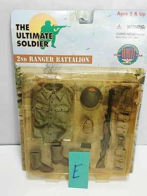 1999 Ultimate Soldier WWII 2nd Ranger Battalion Set for 12" Figures - On Card - Image 1 of 4