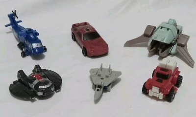 Transformers 1980s Action Figures Mixed Lot Mini Gobots Stunticons Vehicons - Image 1 of 4
