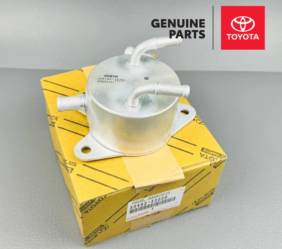 33493-33030 TOYOTA Camry 2012-2017 ENFRIADOR DE ACEITE DE TRANSMISIÓN 3349333030 FABRICANTE DE EQUIPOS ORIGINALES NUEVO Foto 1 de 4