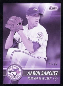 179 Aaron Sanchez 2017 Topps Bunt17 /25 BLUE JAYS MLB BASEBALL - Picture 1 of 2