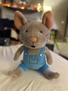 If You Give a Mouse a Cookie blauer Overall Stofftier Plüsch 10 Zoll - Bild 1 von 1