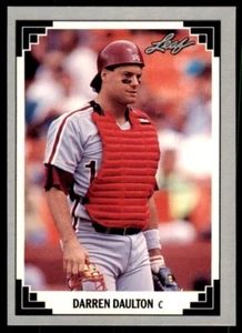 Darren Daulton 1991 Scheda Foglia 192 - Foto 1 di 1