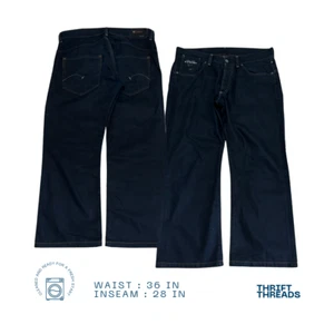 Men's Size 36/24 | G-Star Raw Dark Blue Denim Jeans. - Picture 1 of 4