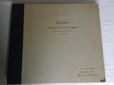 78RPM-COLLECTION- MOZART NO. 21 IN C MAJOR - Image 1 of 4