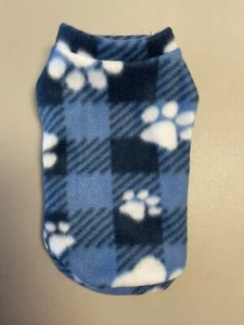 Dog Clothes Fleece Sweater Pullover Size :  5 XXS - Picture 1 of 2