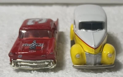 Coca-Cola  1940 FORD SEDAN DELIVERY & 57 chevy  by Johnny Lightning - Image 1 of 4