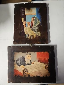 JUDAICA GELISTET MORRIS KATZ ORIGINAL KUNST. A1 - Bild 1 von 13