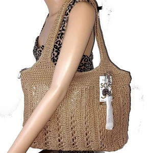 The Sak✨30 year Anniversary Especial Edition✨Classics Crochet⭐Tote Bag - Picture 1 of 5