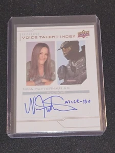 2024 UD Halo Legacy Collection Nika Futterman Alice-130 Inscribed Voice Auto - Picture 1 of 2