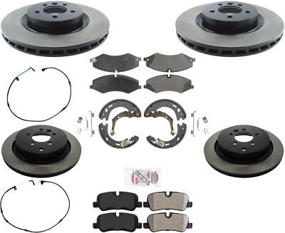 Rotores de freno de disco de carbono de alto rendimiento pastillas sensores para Land Rover LR4 2010-2016 Foto 1 de 4