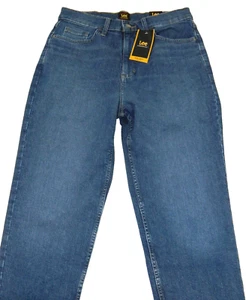 Women's Mom Jeans NEW Lee Legendary Standout Blue Tag 10 M measured Size 29x29 - Picture 1 of 5