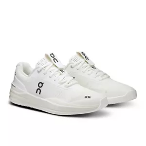 On THE ROGER Pro Undyed-White / Black Men's Tennis Shoes Roger Federer 7-13 NEW - Picture 1 of 6