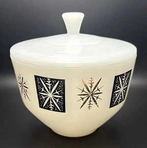 1950 Federal Atomic Starburst Casserole dish - Picture 1 of 8