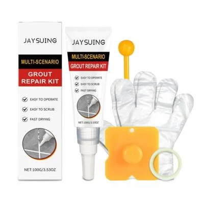 Kit de reparación de lechada multiescenario kit de embellecimiento de costuras de azulejos conveniente D3P7 Foto 1 de 4