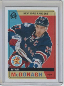 17/18 OPC New York Rangers Ryan McDonagh All-Star Retro Blank Back card  - Picture 1 of 2
